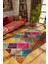 Modern Patchwork Karışık Renkli Dijital Baskı Halı Kaydırmaz Ince Yıkanabilir 1