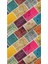 Modern Patchwork Karışık Renkli Dijital Baskı Halı Kaydırmaz Ince Yıkanabilir 2