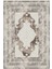 Salon Halısı Klasik Gri Kaydırmaz Kesme Yıkanabilir Ince Halı Tüysüz Kilim 2