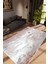 Salon Halısı Taş Mermer Modern Pembe Kaydırmaz Kesme Yıkanabilir Ince Halı Tüysüz Kilim 1
