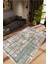 Salon Halısı Doku Eskitme Kahverengi Kaydırmaz Kesme Yıkanabilir Ince Halı Tüysüz Kilim 1