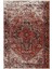 Salon Halısı Otantik Eskitme Bordo Kaydırmaz Kesme Yıkanabilir Ince Halı Tüysüz Kilim 2