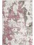 Salon Halısı Modern Eskitme Pembe Bordo Beyaz Gri Kaydırmaz Kesme Yıkanabilir Ince Halı Tüysüz Kilim 2