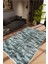 Salon Halısı Doku Eskitme Gri Siyah Kaydırmaz Kesme Yıkanabilir Ince Halı Tüysüz Kilim 1