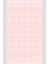 Modern Geometrik Pembe Dijital Baskı Halı Kaydırmaz Ince Yıkanabilir 2