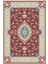 Salon Halısı Salon Halısı Eskitme Bordo Ekru Mavi Kaydırmaz Kesme Yıkanabilir Ince Halı Tüysüz Kilim 2
