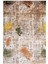 Salon Halısı Pastel Eskitme Bej Kaydırmaz Kesme Yıkanabilir Ince Halı Tüysüz Kilim 2