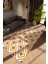 Modern Taba Dijital Baskı Halı Kaydırmaz Ince Yıkanabilir 1