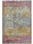 Salon Halısı Pastel Eskitme Bej Kaydırmaz Kesme Yıkanabilir Ince Halı Tüysüz Kilim 2