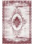 Salon Halısı Klasik Bordo Kaydırmaz Kesme Yıkanabilir Ince Halı Tüysüz Kilim 2