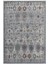 Salon Halısı Modern Retro Gri Kaydırmaz Kesme Yıkanabilir Ince Halı Tüysüz Kilim 2