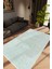 Salon Halısı Modern Eskitme Mavi Kaydırmaz Kesme Yıkanabilir Ince Halı Tüysüz Kilim 1