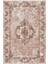 Salon Halısı Klasik Kahverengi Kaydırmaz Kesme Yıkanabilir Ince Halı Tüysüz Kilim 2