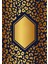 Klasik Gold Dijital Baskı Halı Kaydırmaz Ince Yıkanabilir 2