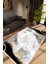 Salon Halısı Taş Mermer Modern Gri Beyaz Siyah Kaydırmaz Kesme Yıkanabilir Ince Halı Tüysüz Kilim 1