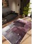 Salon Halısı Pastel Modern Bordo Gri Gülkurusu Kaydırmaz Kesme Yıkanabilir Ince Halı Tüysüz Kilim 1