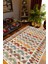 Salon Halısı Kilim Otantik Eskitme Turuncu Kaydırmaz Yıkanabilir Ince Halı Tüysüz Kilim 1