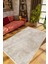 Salon Halısı Doku Eskitme Bej Krem Kaydırmaz Kesme Yıkanabilir Ince Halı Tüysüz Kilim 1