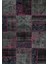 Modern Patchwork Gri Dijital Baskı Halı Kaydırmaz Ince Yıkanabilir 2