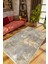 Salon Halısı Doku Eskitme Haki Vizon Kaydırmaz Kesme Yıkanabilir Ince Halı Tüysüz Kilim 1