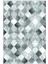 Salon Halısı Modern Geometrik Gümüş Gri Antrasit Kaydırmaz Kesme Yıkanabilir Ince Halı Tüysüz Kilim 2