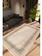 Salon Halısı Modern Klasik Kahverengi Vizon Kaydırmaz Kesme Yıkanabilir Ince Halı Tüysüz Kilim 1