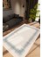 Salon Halısı Modern Klasik Lacivert Krem Mavi Kaydırmaz Kesme Yıkanabilir Ince Halı Tüysüz Kilim 1