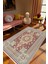 Salon Halısı Salon Halısı Eskitme Klasik Bordo Kaydırmaz Kesme Yıkanabilir Ince Halı Tüysüz Kilim 1