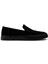 Süet Siyah Loafer Erkek Ayakkabı 1