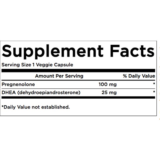 Swanson Ultra Dhea And Pregnenolone 125MG 60 Fiyatı