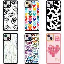 Case 4U Apple iPhone 13 Kılıf M-Fit Desenli Kapak Cow NO1 Renkli