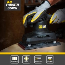 Cat DX44 350WATT Profesyonel Devir Ayarlı Titreşimli Zımpara