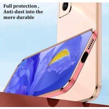 MTK Moveteck S22 Plus Uyumlu Kılıf Kamera Lens Korumalı Parlak Gold Kenar Elitcase