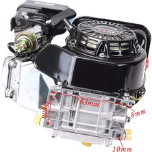 Deko Tekne Motor, Santrifüj, Çim Biçme Çapa, Römork  Motorpump Jeneratör Benzinli Motor 6.5hp 210cc 20mm