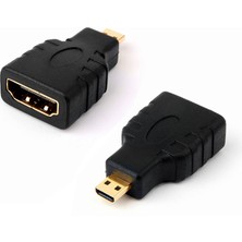 Aogo Micro HDMI Dönüştürücü HDMI Dişi (Tip-A) - Mikro HDMI Erkek (Tip-D) Mikro HDMI