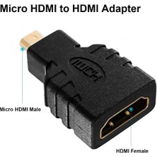 Aogo Micro HDMI Dönüştürücü HDMI Dişi (Tip-A) - Mikro HDMI Erkek (Tip-D) Mikro HDMI