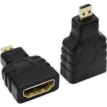 Aogo Micro HDMI Dönüştürücü HDMI Dişi (Tip-A) - Mikro HDMI Erkek (Tip-D) Mikro HDMI