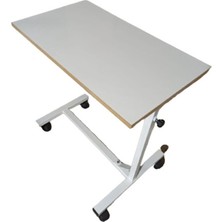 Çırakx Hasta Yemek Masası Tekerlekli Yemek Masası Demonte Yemek Masası