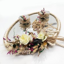 Lora Davet Söz Nişan Yüzük Tepsisi (1 Adet) Beyaz - 53062