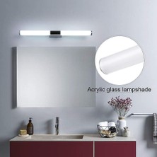 Xhang 16W LED Banyo Ayna Lambası 40Cm - Gümüş (Yurt Dışından)