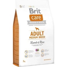 Brit Care Medium Orta Irk Kuzulu Köpek Maması 3 kg