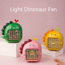 Zsykd A9 Masaüstü Dinozor Fan USB Mini Büyük Rüzgar Fanı Sarı (Yurt Dışından)