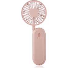 Zsykd Ln2 Asma Boyun Küçük Fan Dış Mekan Katlanabilir USB El Fan Pembe (Yurt Dışından)