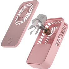 Zsykd F18 USB Mini Yaz USB El Taşınağı Masaüstü Fan Pembe (Yurt Dışından)