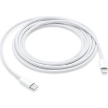 Orijinal Apple iPhone Uyumlu Usb-C To Lightning (2 Metre) Şarj ve Data Kablosu