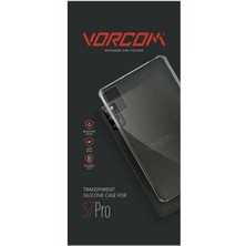 Vorcom S7 Pro 7 Inç Tablet Kılıfı Şeffaf Dayanıklı Silikon