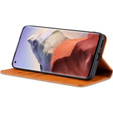 Mooncase Xiaomi Mi 11 Ultra Manyetik Darbeye Dayanıklı Telefon Kılıfı - Sarı  (Yurt Dışından)