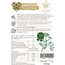 Anasonia Anason Tohumu 400 gr Bitki Çayı