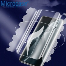 Microcase Samsung Galaxy S20 Plus Ön Arka Yan 360 Derece Tam Koruma Full Body Hydrogel Film - FL360