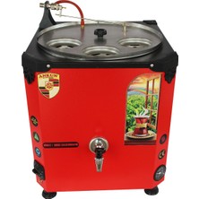 Ankun 3 Demlikli Elektrikli Çay Kazanı - 35 LT - Şamandıralı - Isı Yalıtımlı